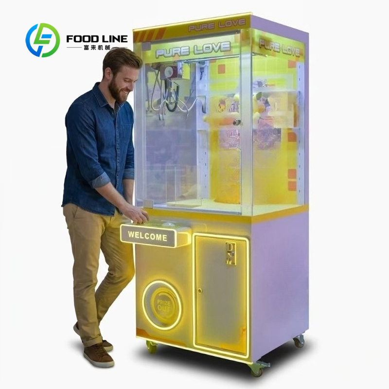 カスタマイズ可能な自動クレーンゲーム機、コイン式ぬいぐるみ獲 - Arcade Vibes のレビューと価格