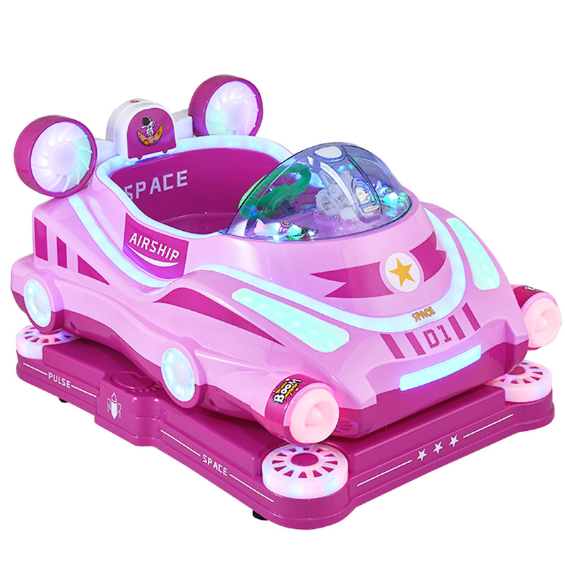 新型バブル吹き出し宇宙船キッズライドコイン式ベビー揺り機商業 - Coin Operated Kiddie Ride のレビューと価格