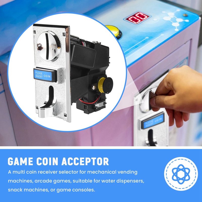多通貨対応コインセレクター（メカニズム自動販売機、アーケード - Arcade Vending & Laundry のレビューと価格